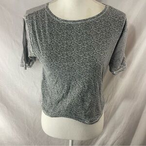 Gap Floral Stripe Tee